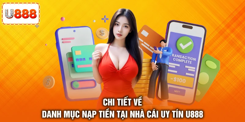 Chi tiết về danh mục nạp tiền tại nhà cái uy tín U888